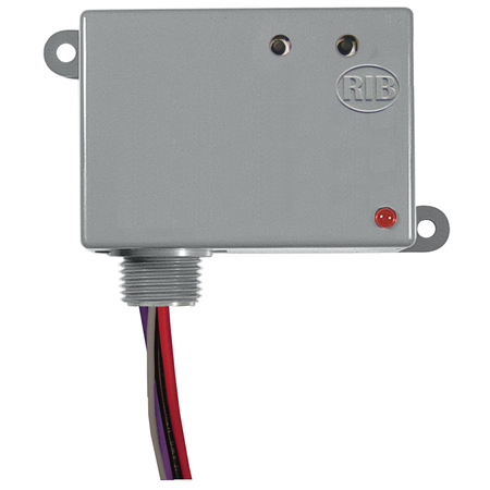 FUNCTIONAL DEVICES-RIB Wireless Lighting Relay, Transceiver/Repeater, 120-277 Vac Input FDLR20GV